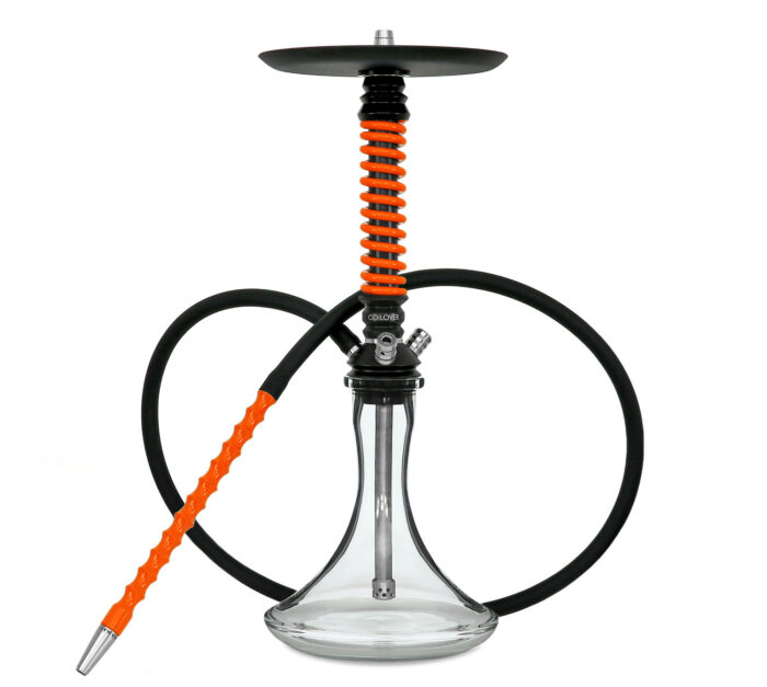 mamay-customs-coilover-mini-black-orange-shisha kaljanas 7 miglos