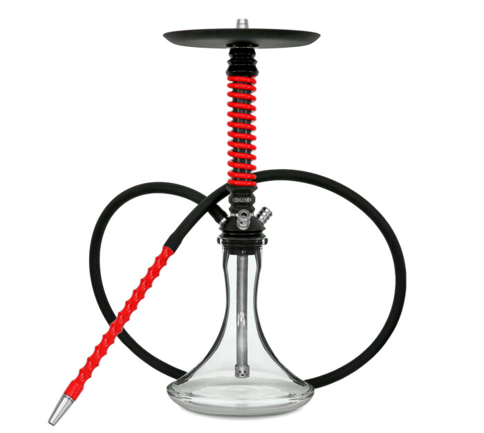 mamay-customs-coilover-mini-black-red-shisha kaljanas 7 miglos