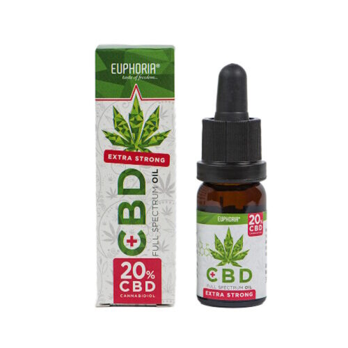 Pilno spektro 20proc CBD aliejus Euphoria